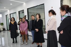 领导关怀丨崇川区区委常委、宣传部部长杨晶晶，副部长管丽琴、副部长龚海霞一行莅临我司调研指导